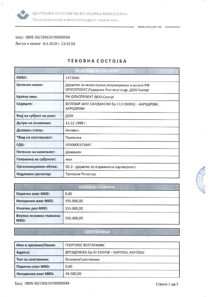 Овластувања и сертификати - Опуспроект